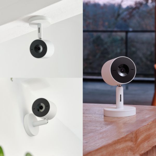 Indoor Camera Advance with Batibox Adapter Pro White (3M)