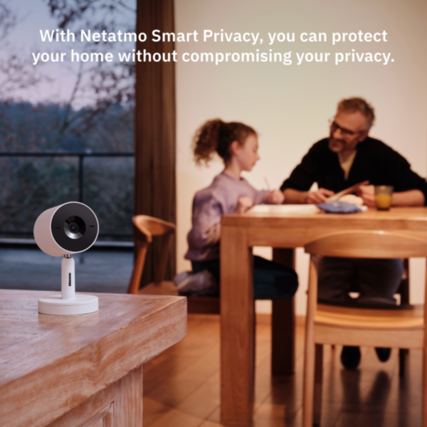 Indoor Camera Advance with Batibox Adapter Pro White (3M)