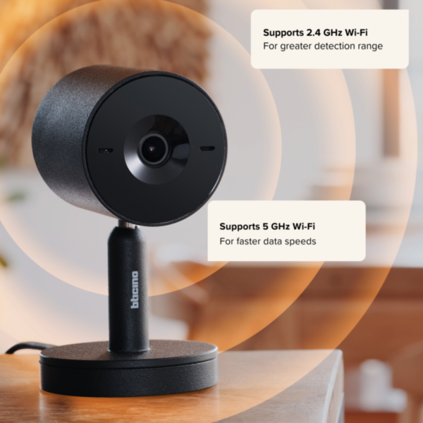 Indoor Camera Advance with Batibox Adapter Pro White (3M)