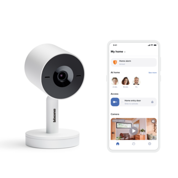 Indoor Camera Advance with Batibox Adapter Pro White (3M)