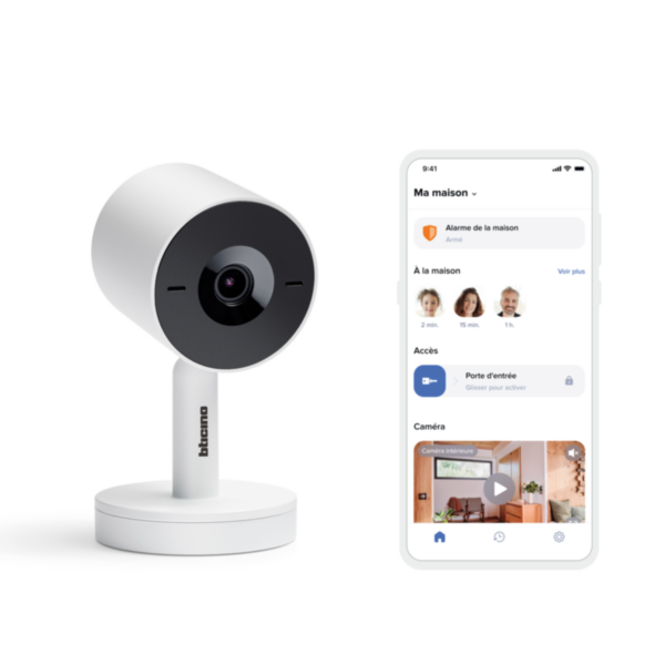 Indoor Camera Advance with Batibox Adapter Pro White (3M)