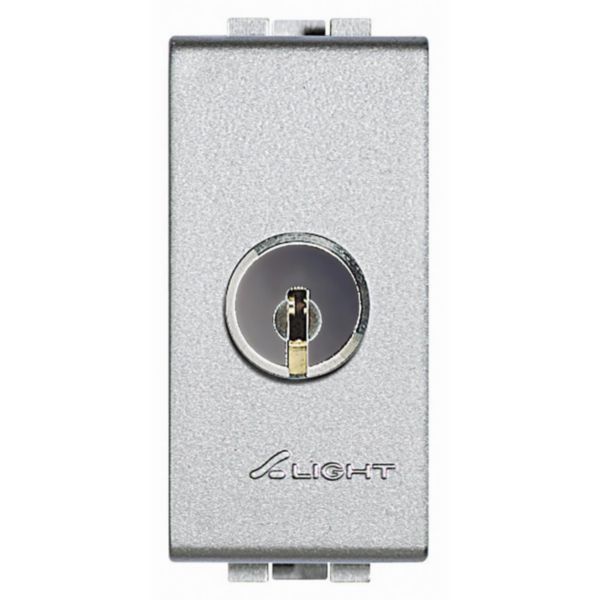 Switch 2P 16A 250 Vac with removable key in ON and OFF position - key for every device