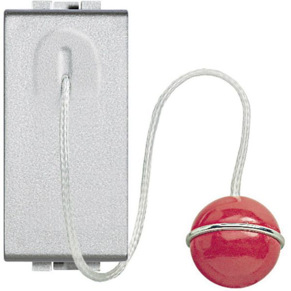 Cord pushbutton 1P NO 10 V 230 Vac for bathroom alarm
