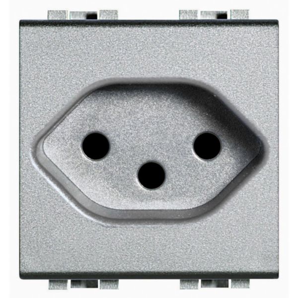 Socket 2P+T 10A 250 Vac - standard Switzerland type 15