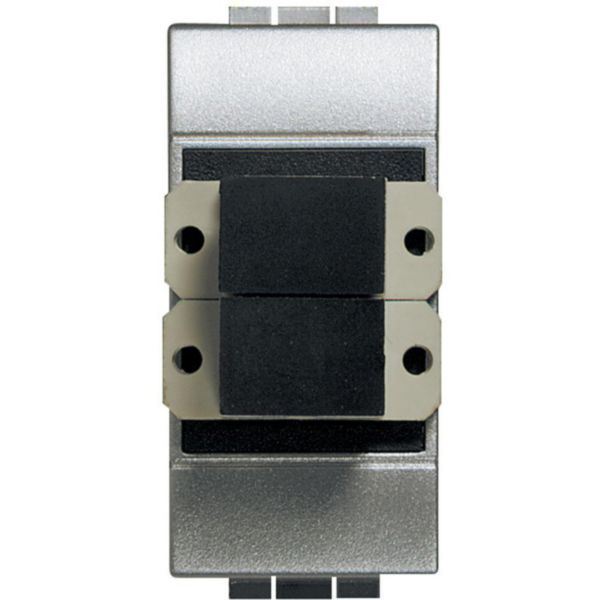 Coupling connector for optical fiber - SC cable socket - duplex