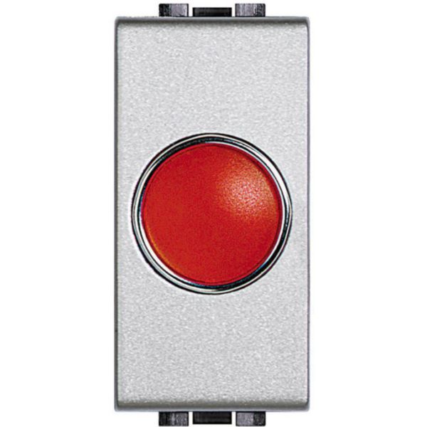 Lamp carrier with red Light. To complete with red LED (LN4742V27CM)