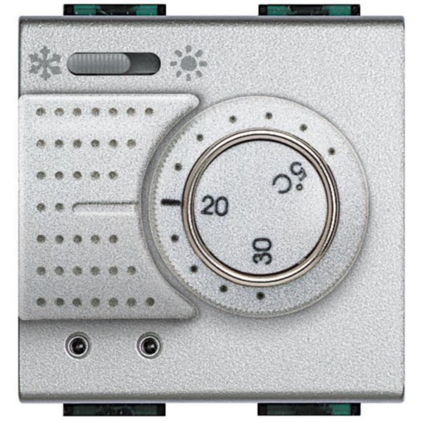 Electronic room thermostat with a built-in “summer/winter” changeover switch - power supply 230 Vac
