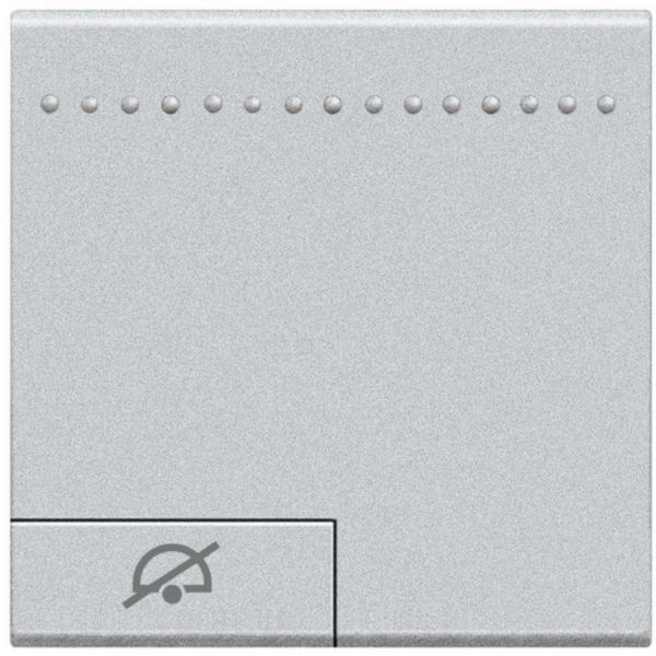Key cover with illuminated lens - symbol "not disturb"