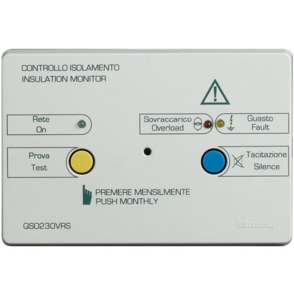 Remote panel for insulation surveyor 230Vac