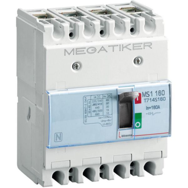 MS1 160 disconnector 4P - In= 160A