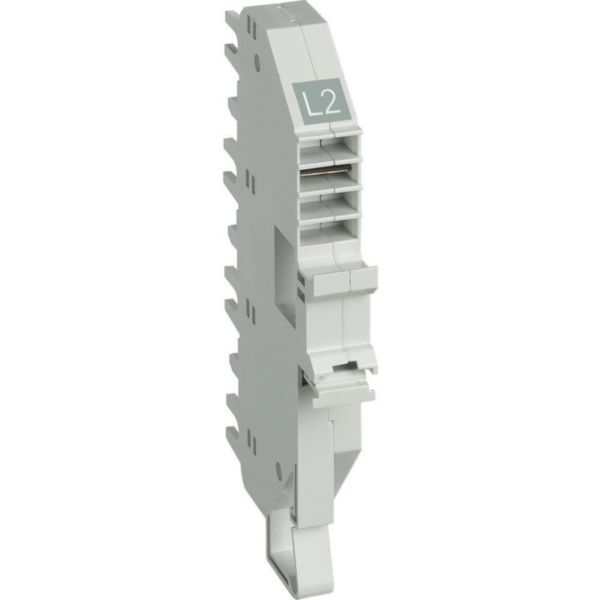 Base for connection plug-in BTDIN 1P - L2 - grey
