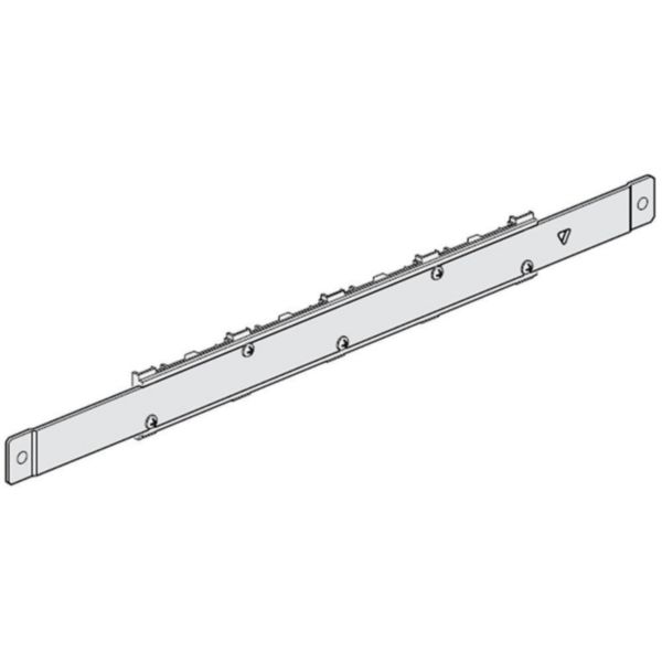 Busbar holder (intermediate) for 4 busbars installed on FONDOATTIVO