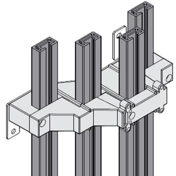 Busbar ladder insulator (intermediate) for internal compartment for MAS800-4000