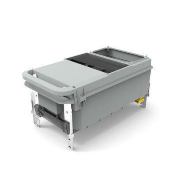 Empty tap-off box for modular devices and 2 Tempra PRO P17 outlets In= 63A