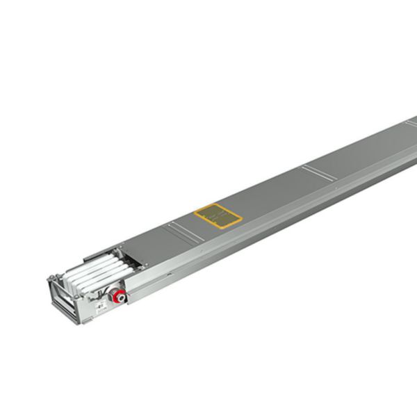 Straight element XCM250 Al with 1+1 outlets for side - In=250A