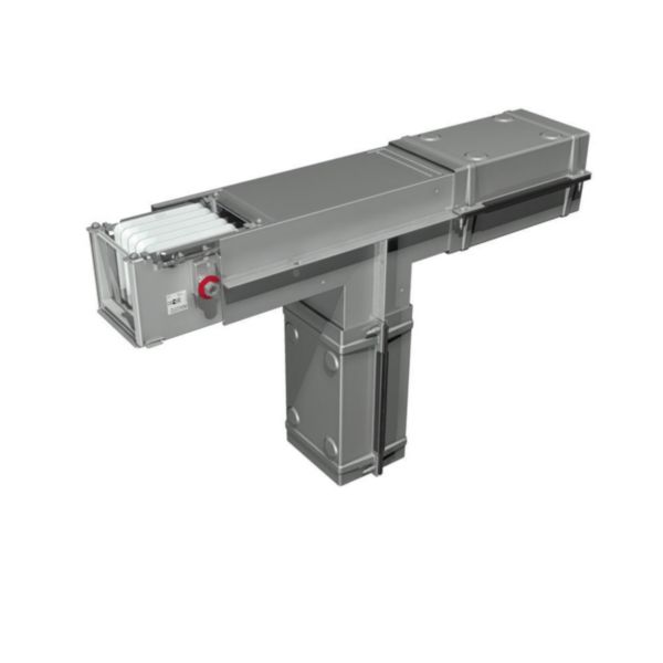 Horizontal standard T elements for busbar XCM Al - In=800A