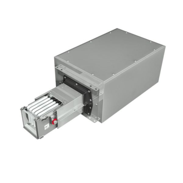 Left feed unit for busbar in Al XCM800 - In=800A