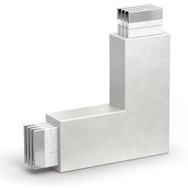 Vertical elbow RCP Al - In= 2000A