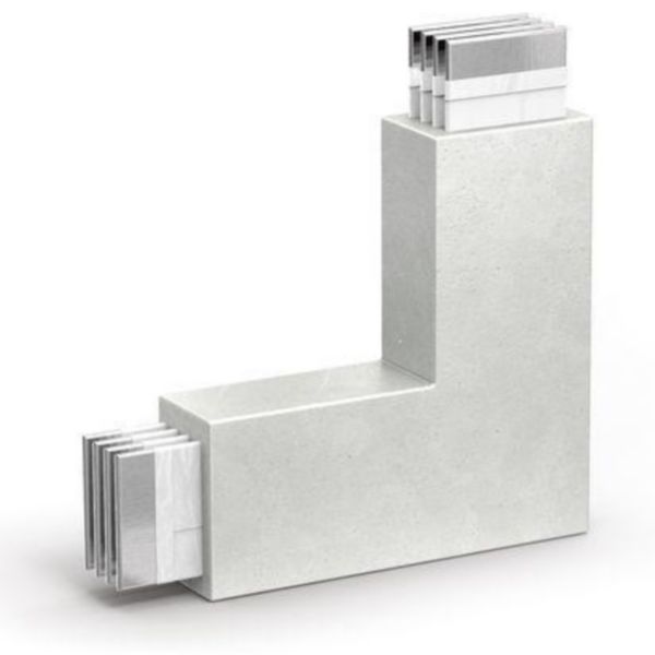Vertical elbow RCP Al - In= 4000A