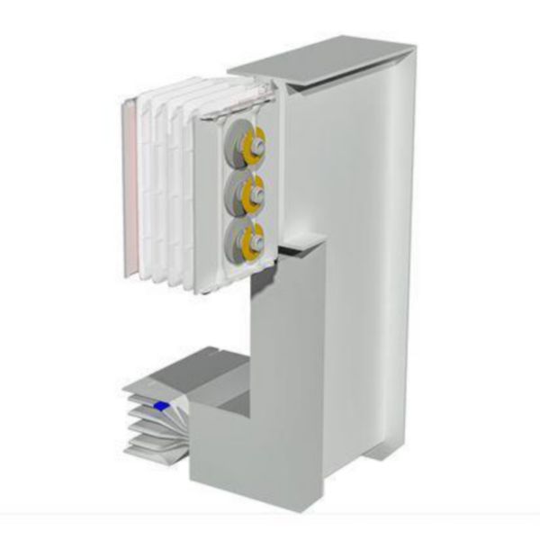 Double vertical and horizontal elbow XCP-HP (Al). Type 2 - In= 2000A
