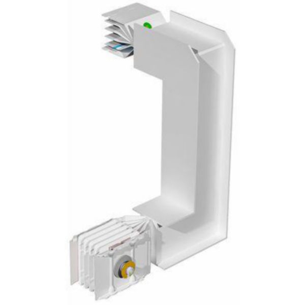 Double vertical and horizontal elbow XCP-HP (Al). Type 4 - In= 1000A