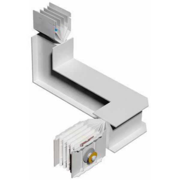 Double horizontal and vertical elbow XCP-HP (Al). Type 4 - In= 800A