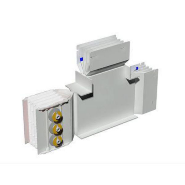 T vertical element XCP-HP (Al). Type 4 - In= 1600A