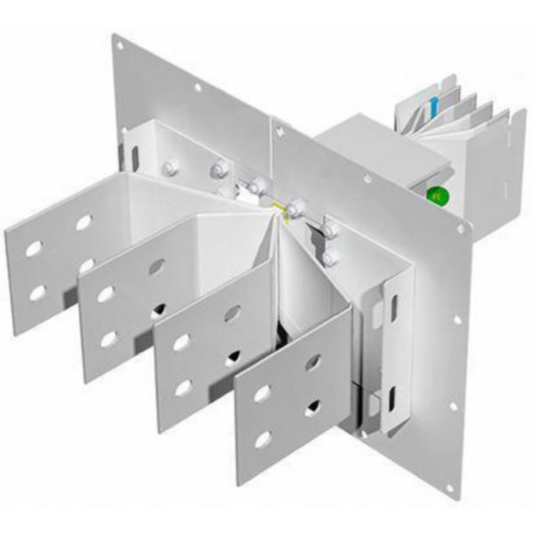 Connection interface with exit bars XCP-HP (Al). Right Type 2 standard - In= 1250A