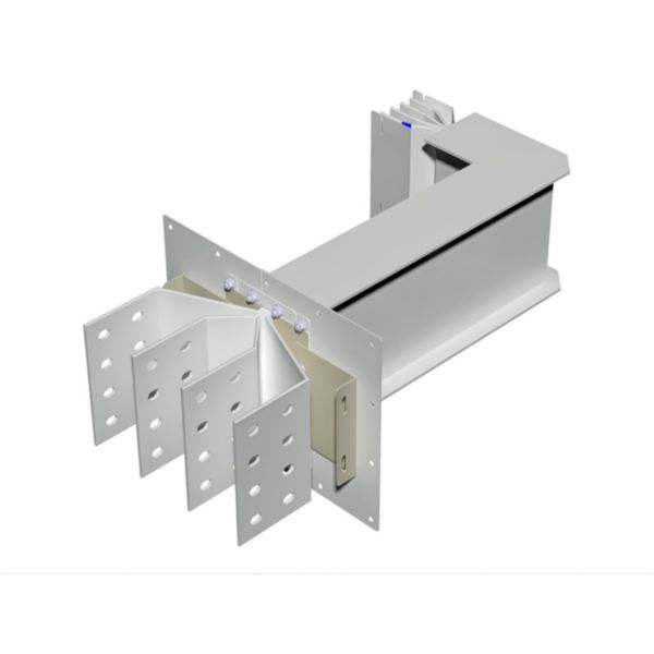 Exit bars element + horizontal elbow XCP-HP (Al). Type 2 - In= 2000A