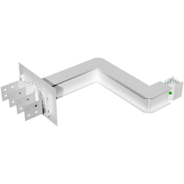 Exit bars element + double horizontal elbow XCP-HP (Al). Type 1 - In= 800A