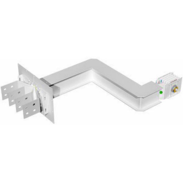 Exit bars element + double horizontal elbow XCP-HP (Al). Type 4 - In= 1250A