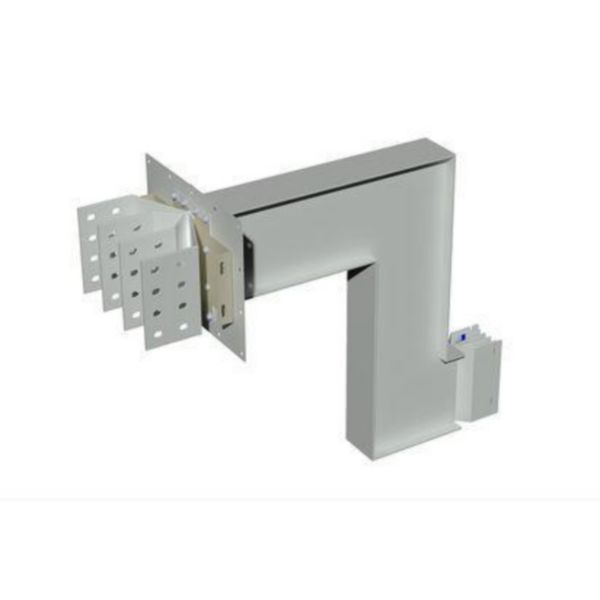 Exit bars element + double vertical elbow XCP-HP (Al). Type 1 - In= 1600A
