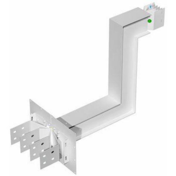 Exit bars element + double vertical elbow XCP-HP (Al). Type 2 - In= 800A