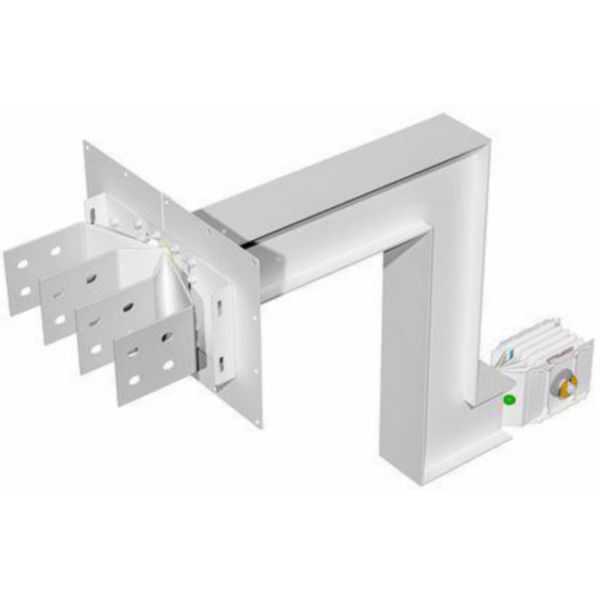 Exit bars element + double vertical elbow XCP-HP (Al). Type 3 - In= 630A