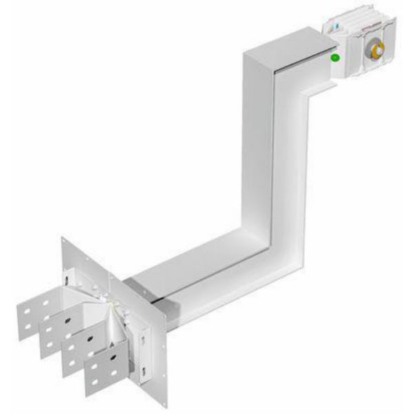 Exit bars element + double vertical elbow XCP-HP (Al). Type 4 - In= 1000A
