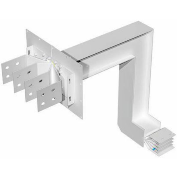 Exit bars element + vertical and horizontal elbow XCP-HP (Al). Type 1 - In= 1250A