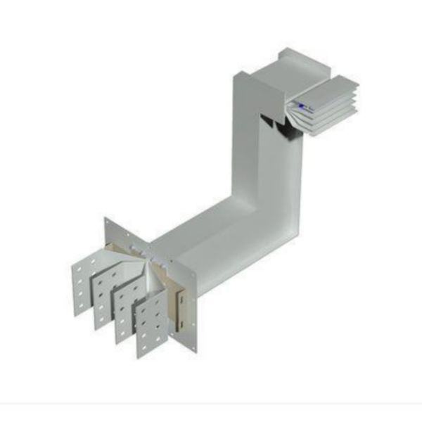 Exit bars element + vertical and horizontal elbow XCP-HP (Al). Type 3 - In= 1600A