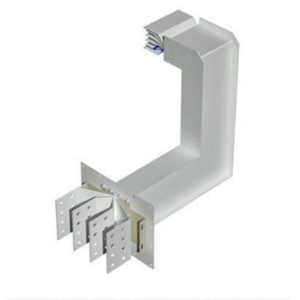 Exit bars element + vertical and horizontal elbow XCP-HP (Al). Type 4 - In= 2000A