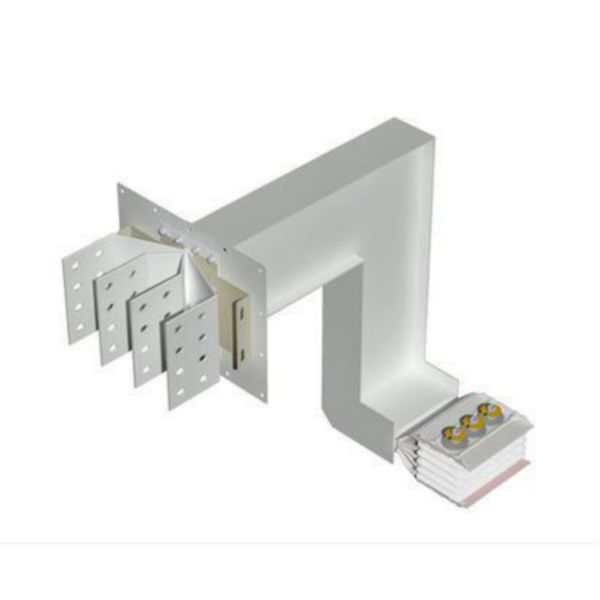 Exit bars element + vertical and horizontal elbow XCP-HP (Al). Type 5 - In= 1600A