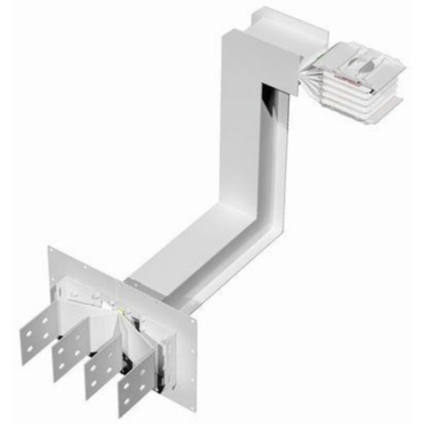 Exit bars element + vertical and horizontal elbow XCP-HP (Al). Type 7 - In= 1250A