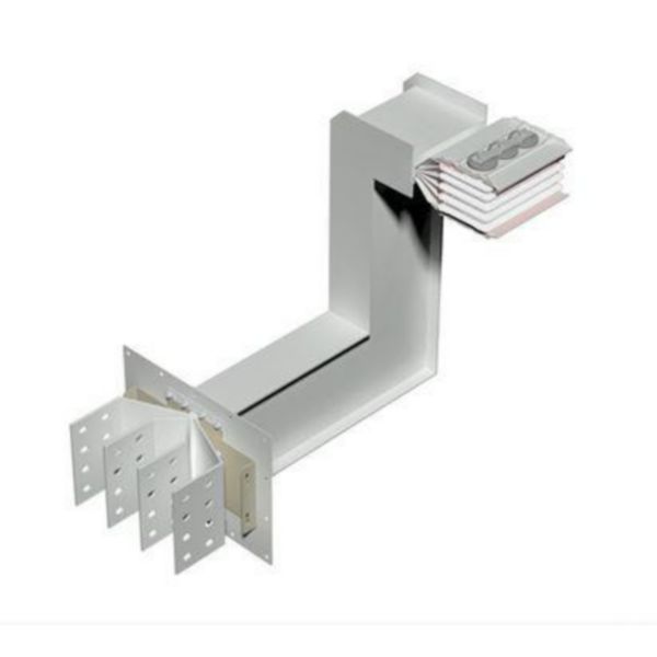 Exit bars element + vertical and horizontal elbow XCP-HP (Al). Type 7 - In= 1600A