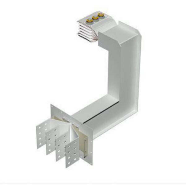 Exit bars element + vertical and horizontal elbow XCP-HP (Al). Type 8 - In= 1600A