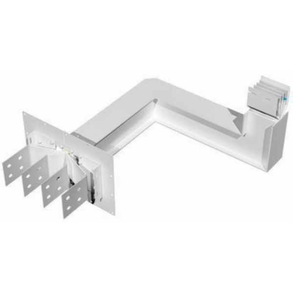 Exit bars element + horizontal and vertical elbow XCP-HP (Al). Type 2 - In= 800A