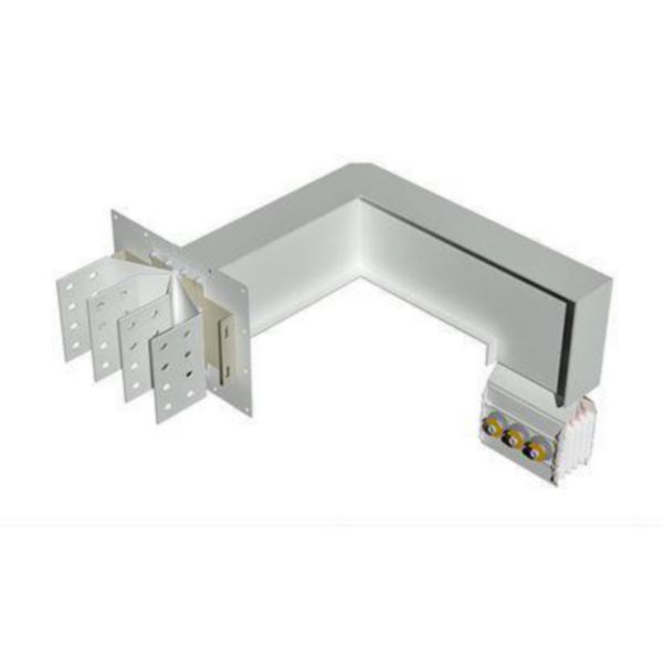 Exit bars element + horizontal and vertical elbow XCP-HP (Al). Type 5 - In= 2000A