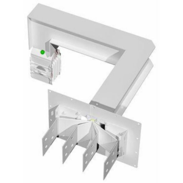 Exit bars element + horizontal and vertical elbow XCP-HP (Al). Type 7 - In= 800A