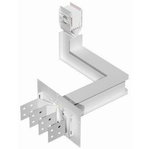 Exit bars element + horizontal and vertical elbow XCP-HP (Al). Type 8 - In= 1000A