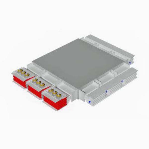 T vertical element XCP-HP (Al). Type 1 - In= 5000A