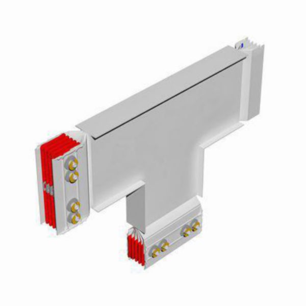 T vertical element XCP-HP (Al). Type 2 - In= 2500A