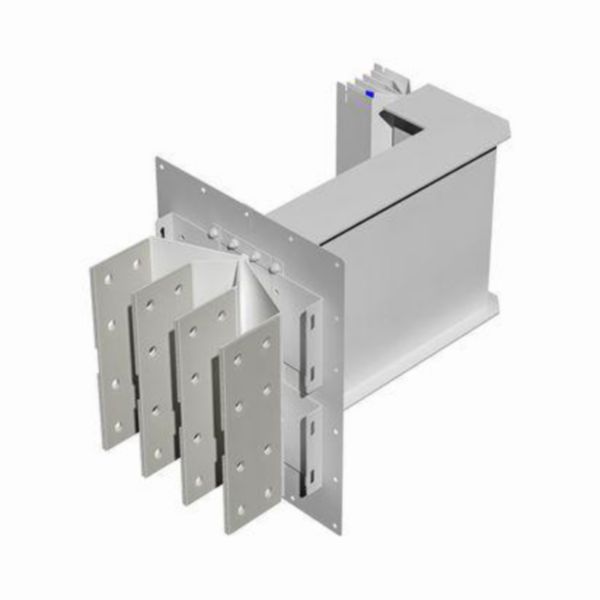 Exit bars element + horizontal elbow XCP-HP (Al). Type 2 - In= 2500A