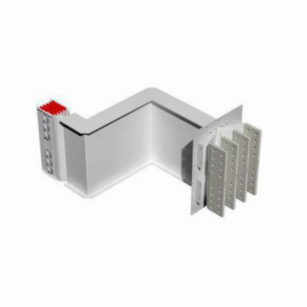 Exit bars element + double horizontal elbow XCP-HP (Al). Type 3 - In= 3200A